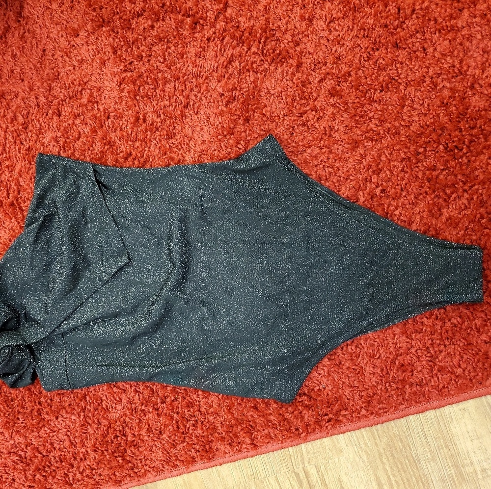 One shoulder bodysuit